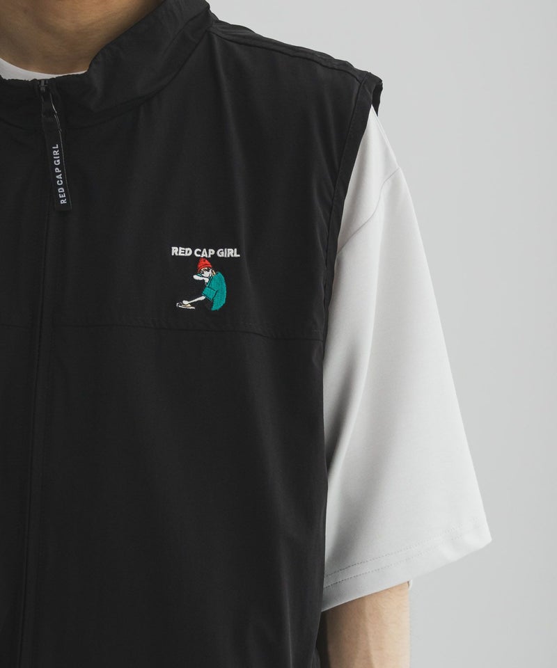 [期間限定価格]【オンラインストア限定】RED CAP GIRL  ナイロンタスラン胸刺繍ベスト メンズ商品画像-9