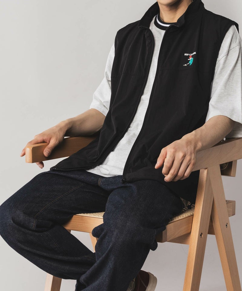 [期間限定価格]【オンラインストア限定】RED CAP GIRL  ナイロンタスラン胸刺繍ベスト メンズ商品画像-15