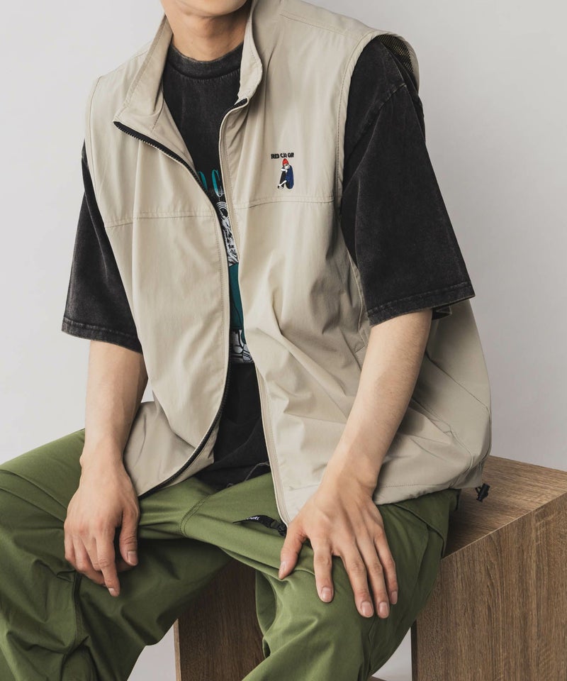 【オンラインストア限定】RED CAP GIRL ナイロンタスラン胸刺繍ベスト メンズ商品画像-22
