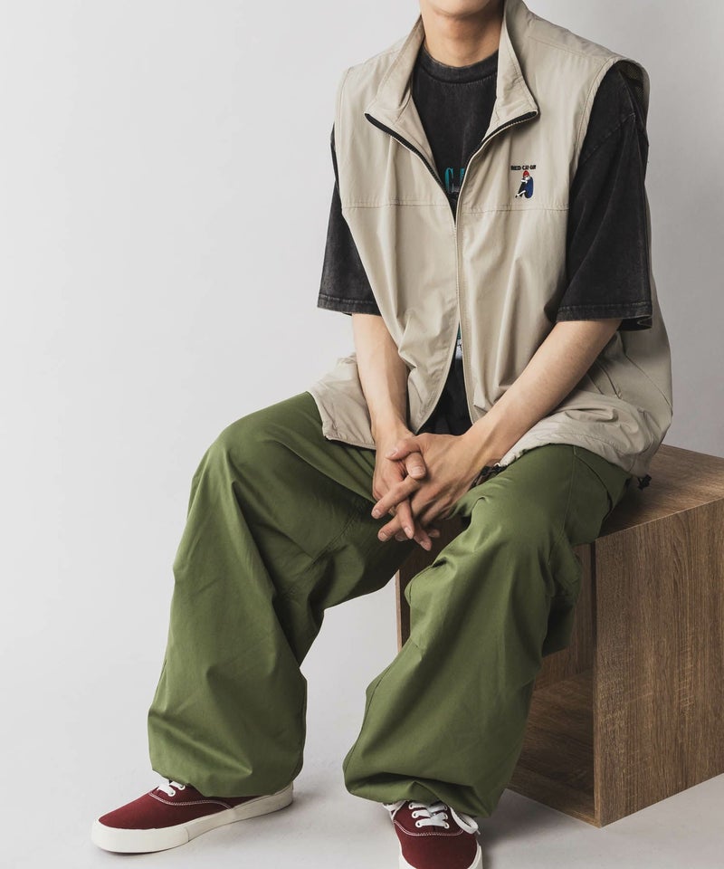 [期間限定価格]【オンラインストア限定】RED CAP GIRL  ナイロンタスラン胸刺繍ベスト メンズ商品画像-23