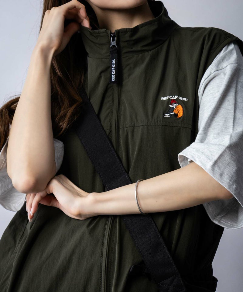 [期間限定価格]【オンラインストア限定】RED CAP GIRL  ナイロンタスラン胸刺繍ベスト メンズ商品画像-26