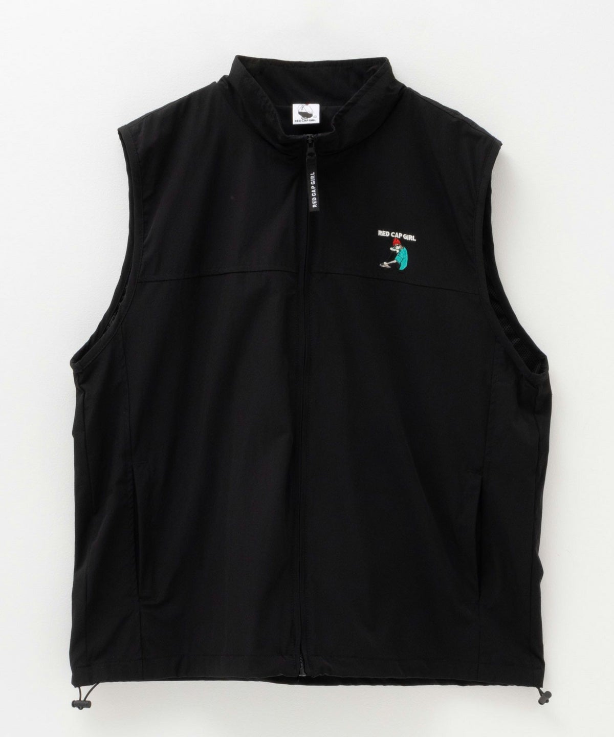 RED CAP GIRL ナイロンタスラン胸刺繍ベスト メンズ