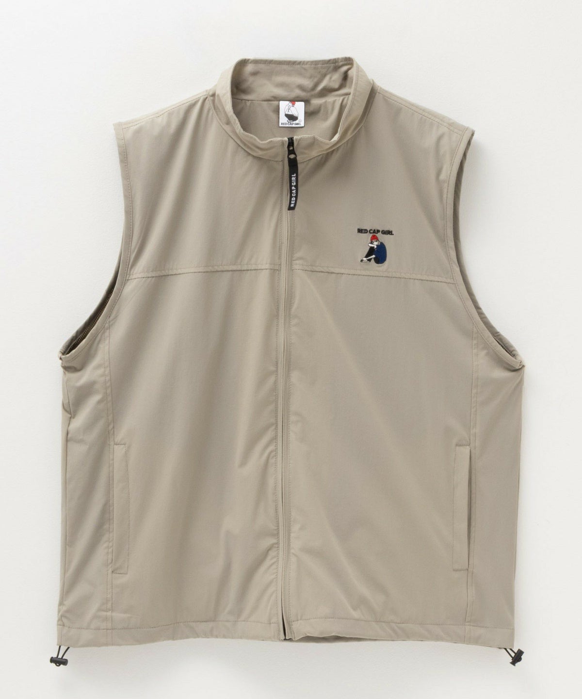 RED CAP GIRL ナイロンタスラン胸刺繍ベスト メンズ