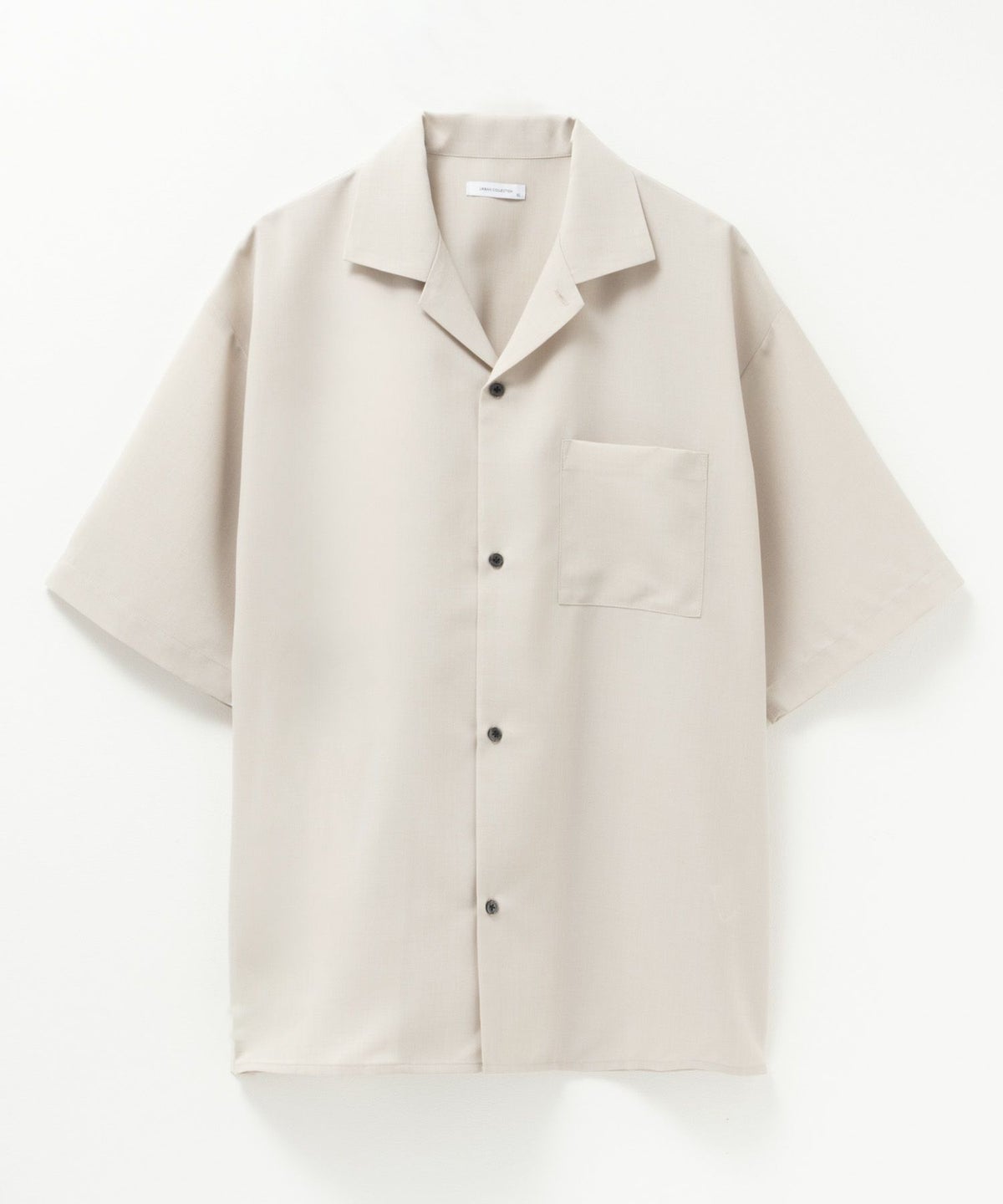 URBAN COLLECTION ポリトロショートスリーブシャツ メンズ