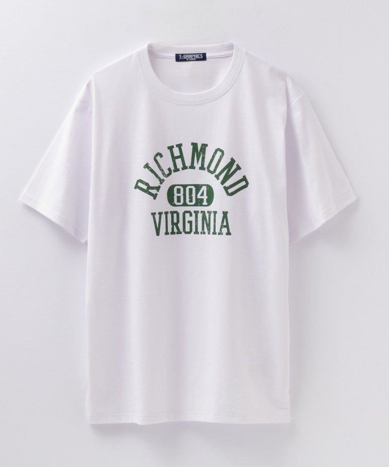 T-GRAPHICS カレッジプリント半袖Tシャツ メンズ メール便 対応商品商品画像-5