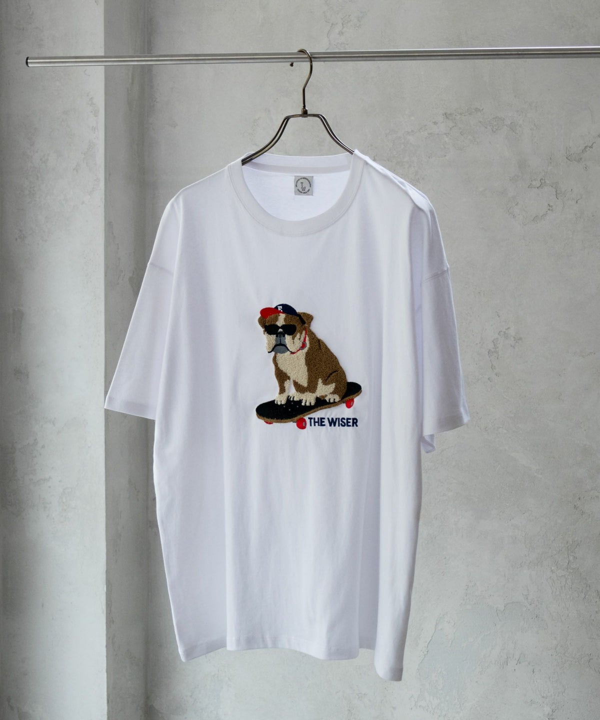 アニマルサガラ刺繍ショートスリーブTシャツ メンズ ネコポス 対応商品