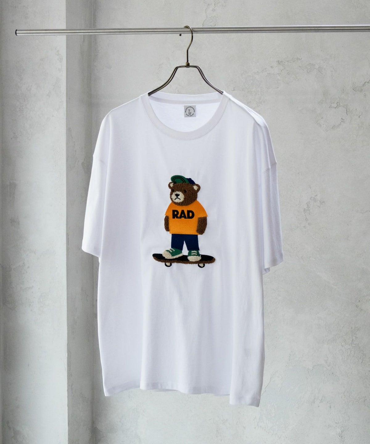 アニマルサガラ刺繍ショートスリーブTシャツ メンズ ネコポス 対応商品