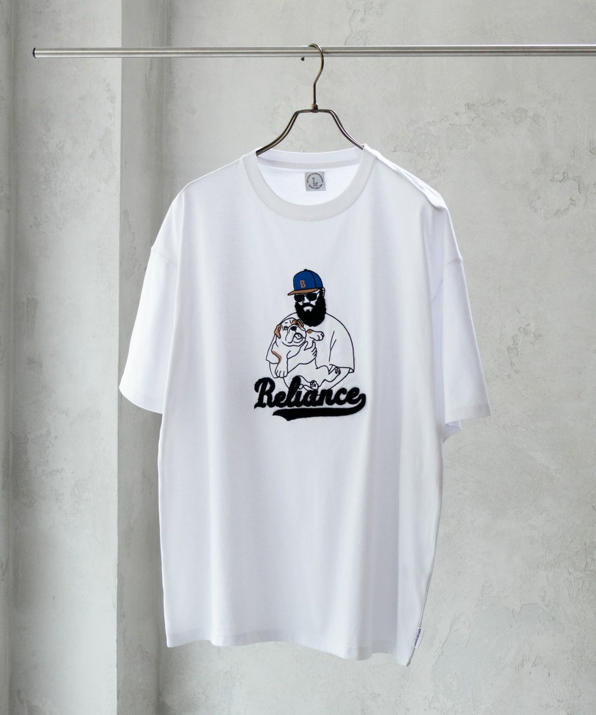 サガラビッグ刺繍ショートスリーブTシャツ メンズ ネコポス 対応商品