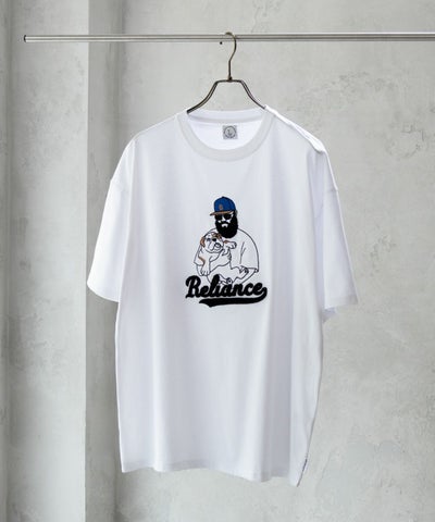 サガラビッグ刺繍ショートスリーブTシャツ メンズ ネコポス 対応商品