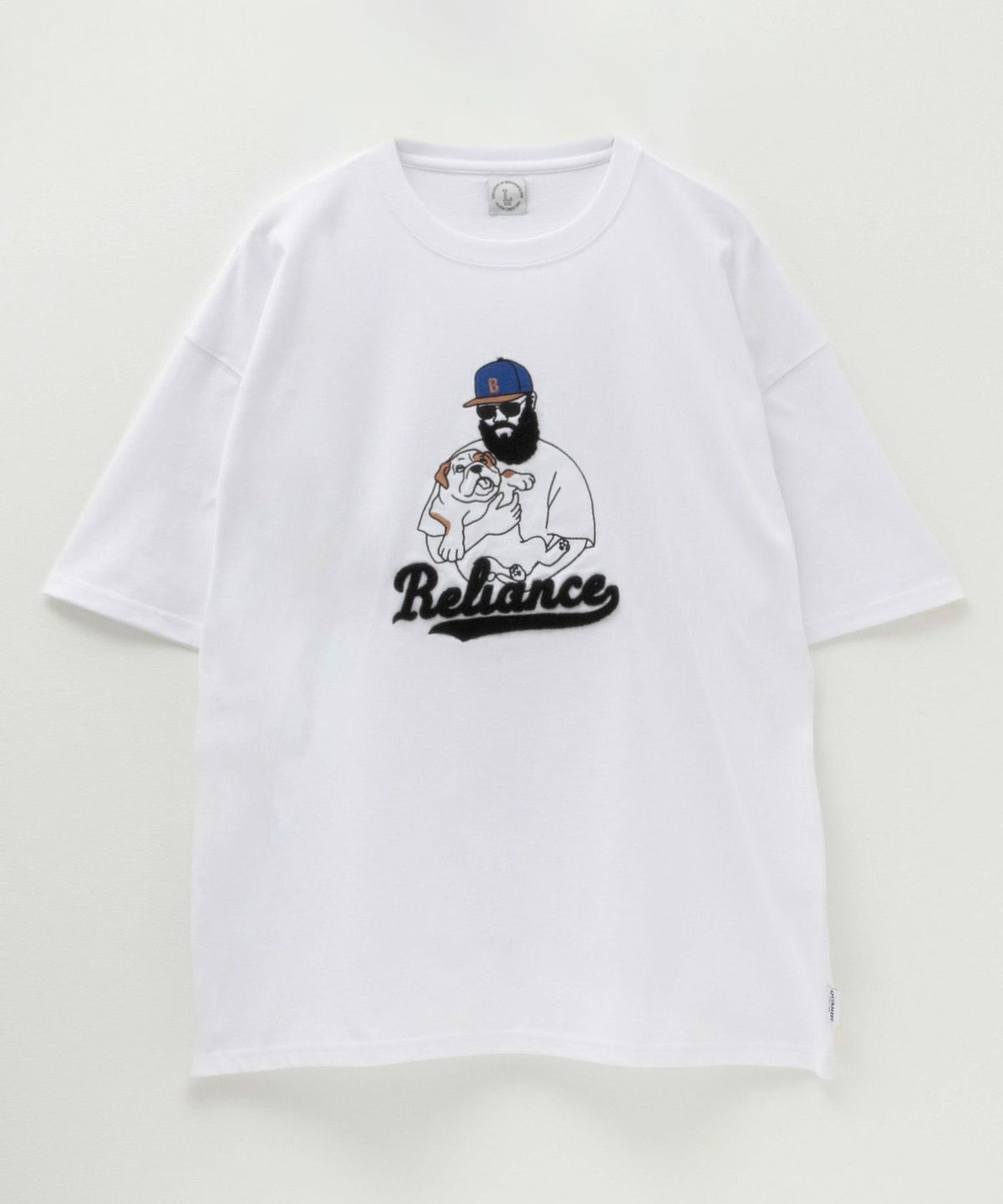 サガラビッグ刺繍ショートスリーブTシャツ メンズ ネコポス 対応商品