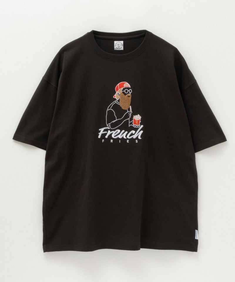 サガラビッグ刺繍ショートスリーブTシャツ メンズ メール便 対応商品商品画像-14