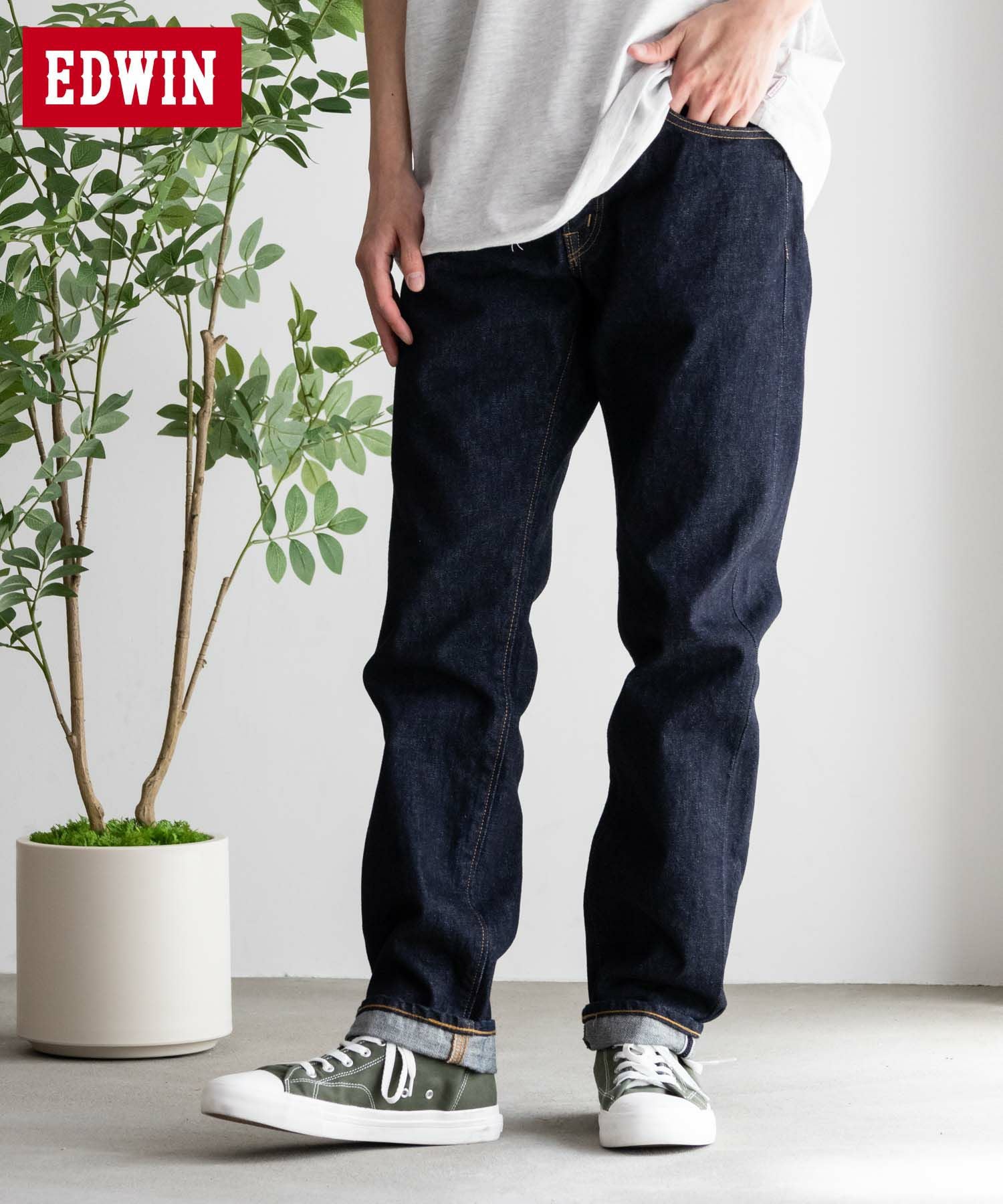 EDWIN 505ZX レギュラーストレートパンツ メンズ