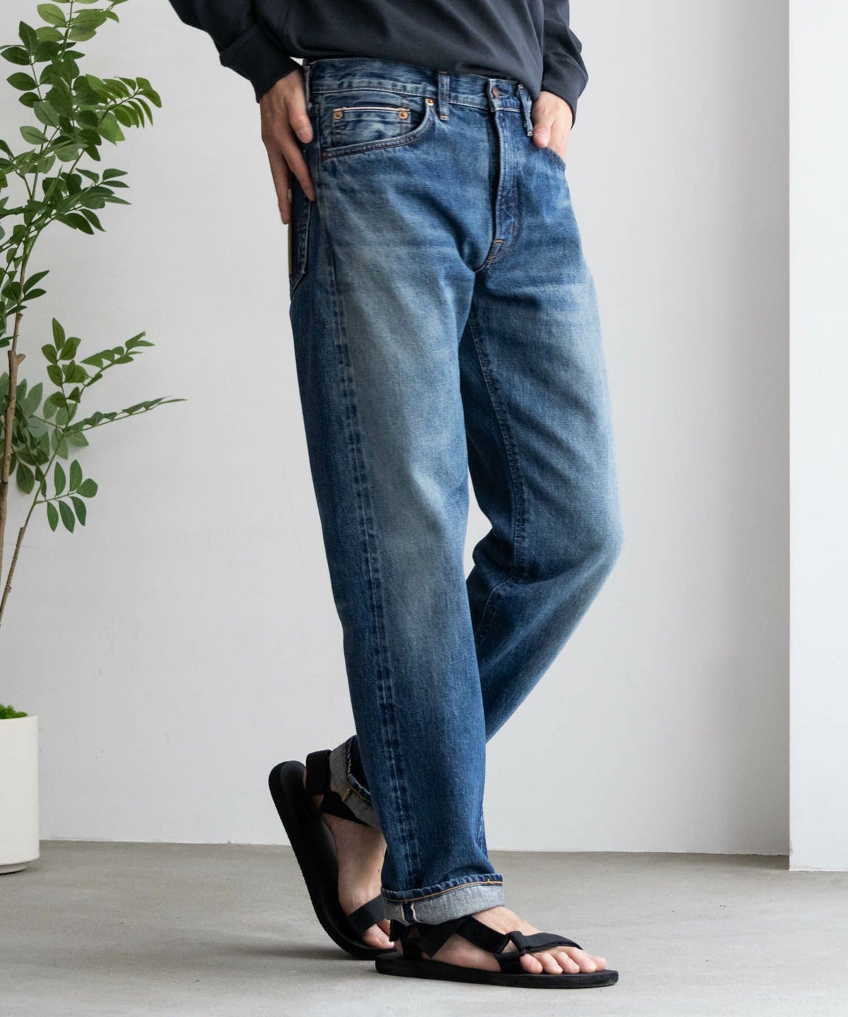 EDWIN 505ZX レギュラーストレートパンツ メンズ