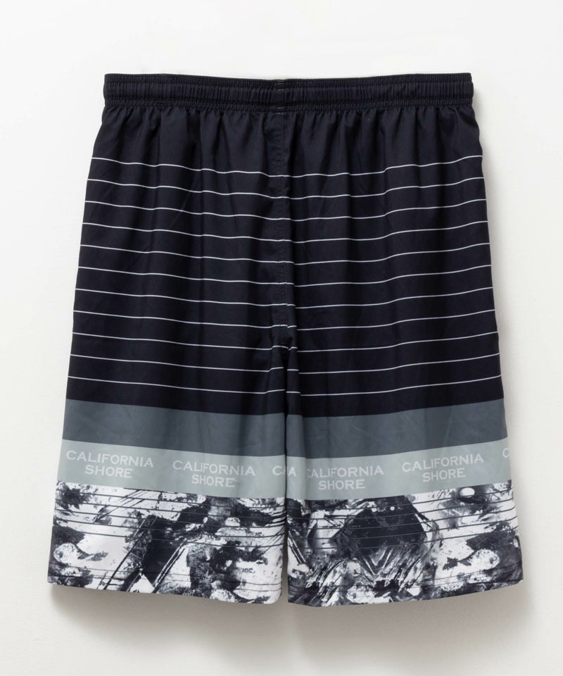 CALIFORNIA SHORE ボーダートランクス 水着 メンズ商品画像-2