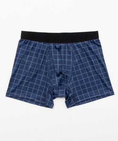 NAVY チェックボクサーパンツ メンズ ネコポス 対応商品