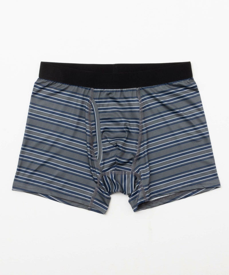 NAVY マルチボーダーボクサーパンツ メンズ メール便 対応商品商品画像-1