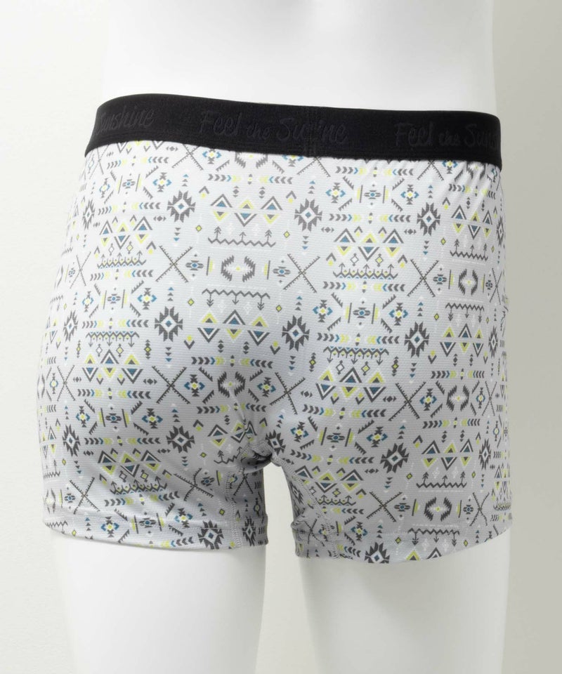 NAVY  メッシュボクサーパンツ オルテガ柄 メンズ メール便 対応商品商品画像-2