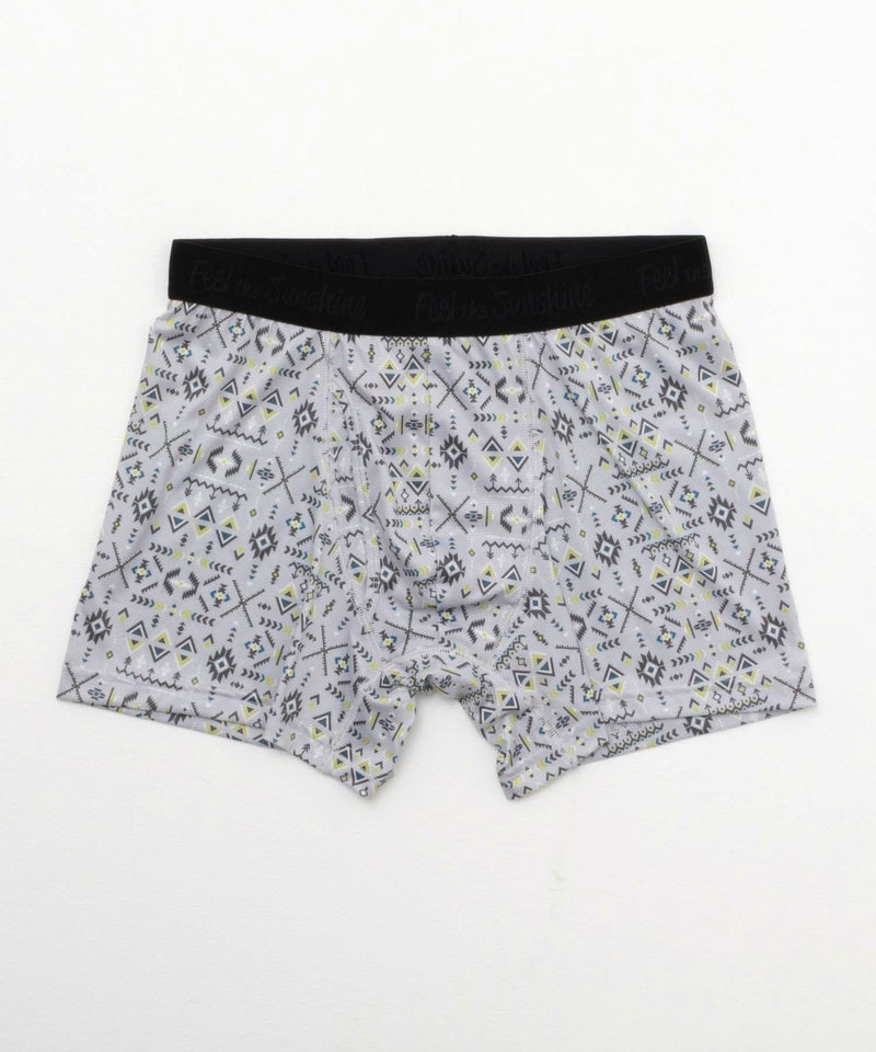 NAVY  メッシュボクサーパンツ オルテガ柄 メンズ メール便 対応商品商品画像-3