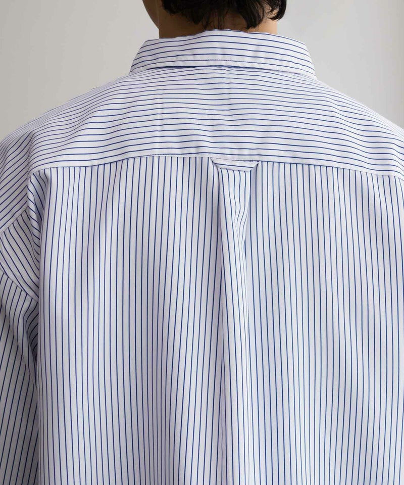 [期間限定価格]【オンラインストア限定】NAIVE MAGIC  ポリエステルブロード ルーズサイズ半袖シャツ メンズ商品画像-11