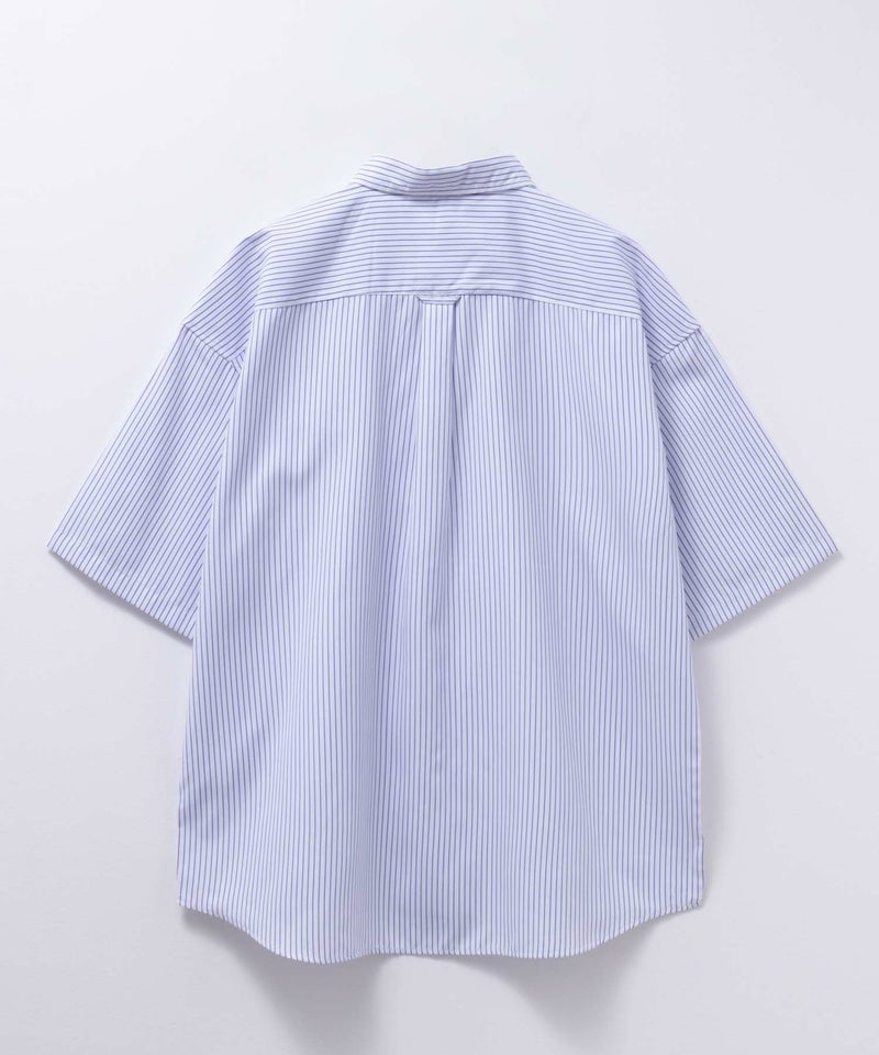 【オンラインストア限定】NAIVE MAGIC ポリエステルブロード ルーズサイズ半袖シャツ メンズ商品画像-19