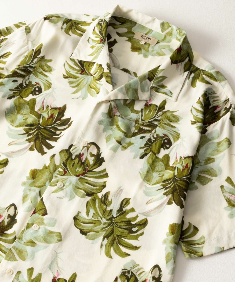 GOOD CREW レーヨンアロハシャツ メンズ商品画像-1