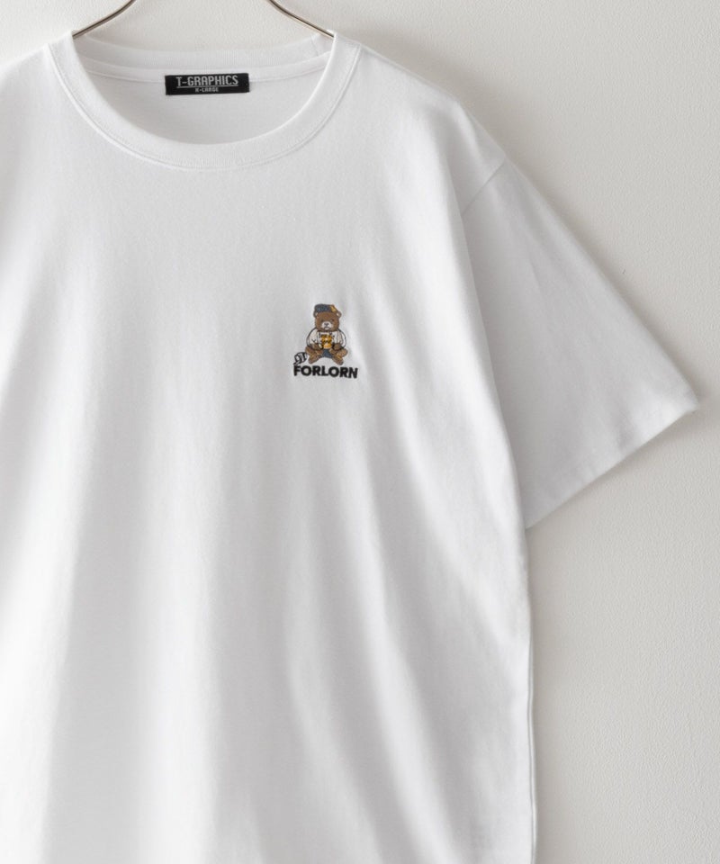 T-GRAPHICS アニマル刺繍Tシャツ メンズ メール便 対応商品商品画像-1