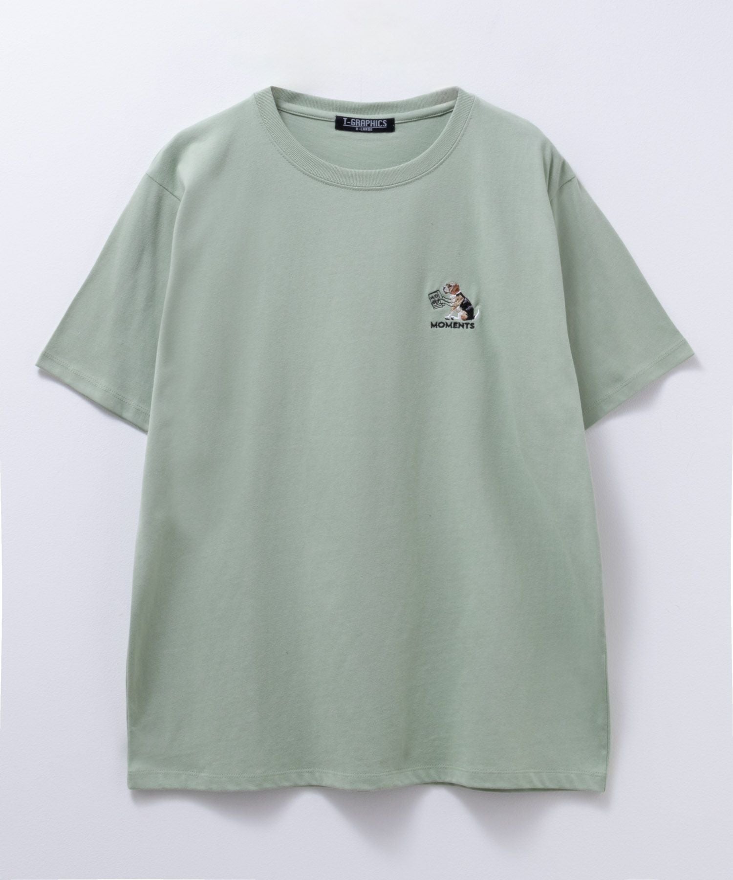 familiar 車と動物刺繍 Tシャツ ディズニー＞さがら刺繍天竺半袖Tシャツ: 訪問介護・介護 - 看護師