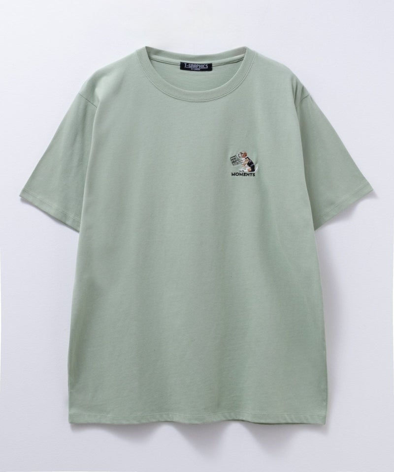 T-GRAPHICS アニマル刺繍Tシャツ メンズ メール便 対応商品商品画像-9