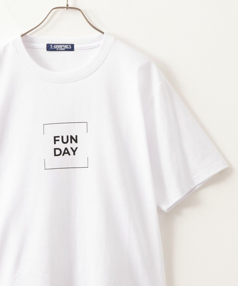 T-GRAPHICS ロゴプリント半袖Tシャツ メンズ メール便 対応商品商品画像-1