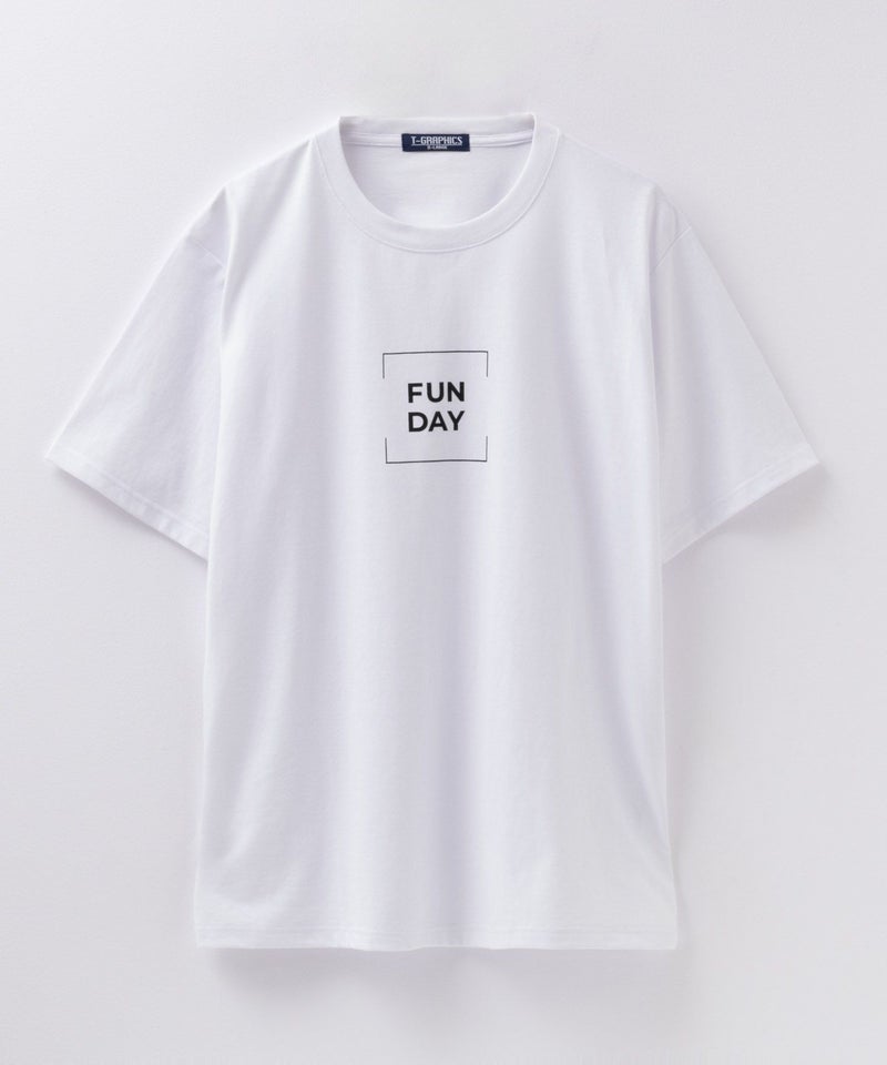 T-GRAPHICS ロゴプリント半袖Tシャツ メンズ メール便 対応商品商品画像-5