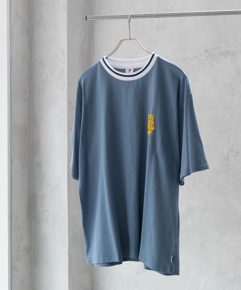 【オンラインストア限定】RED CAP GIRL 発泡プリントラインリブTシャツ メンズ メール便 対応商品商品画像-40