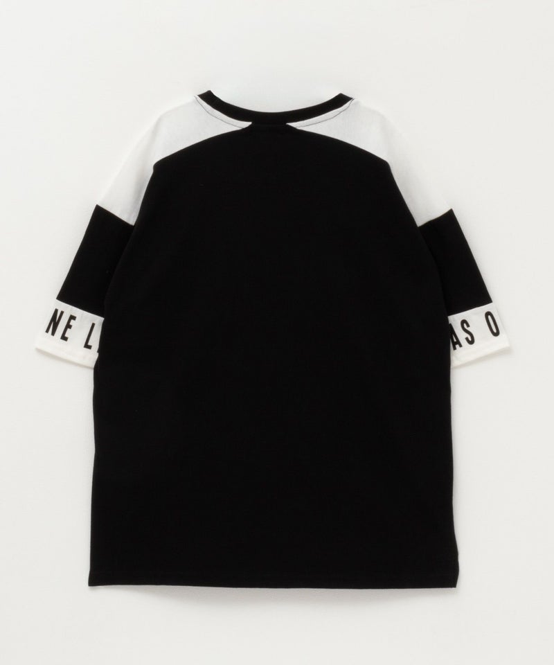 RICH MIX デザイン切替Tシャツ キッズ メール便 対応商品商品画像-2