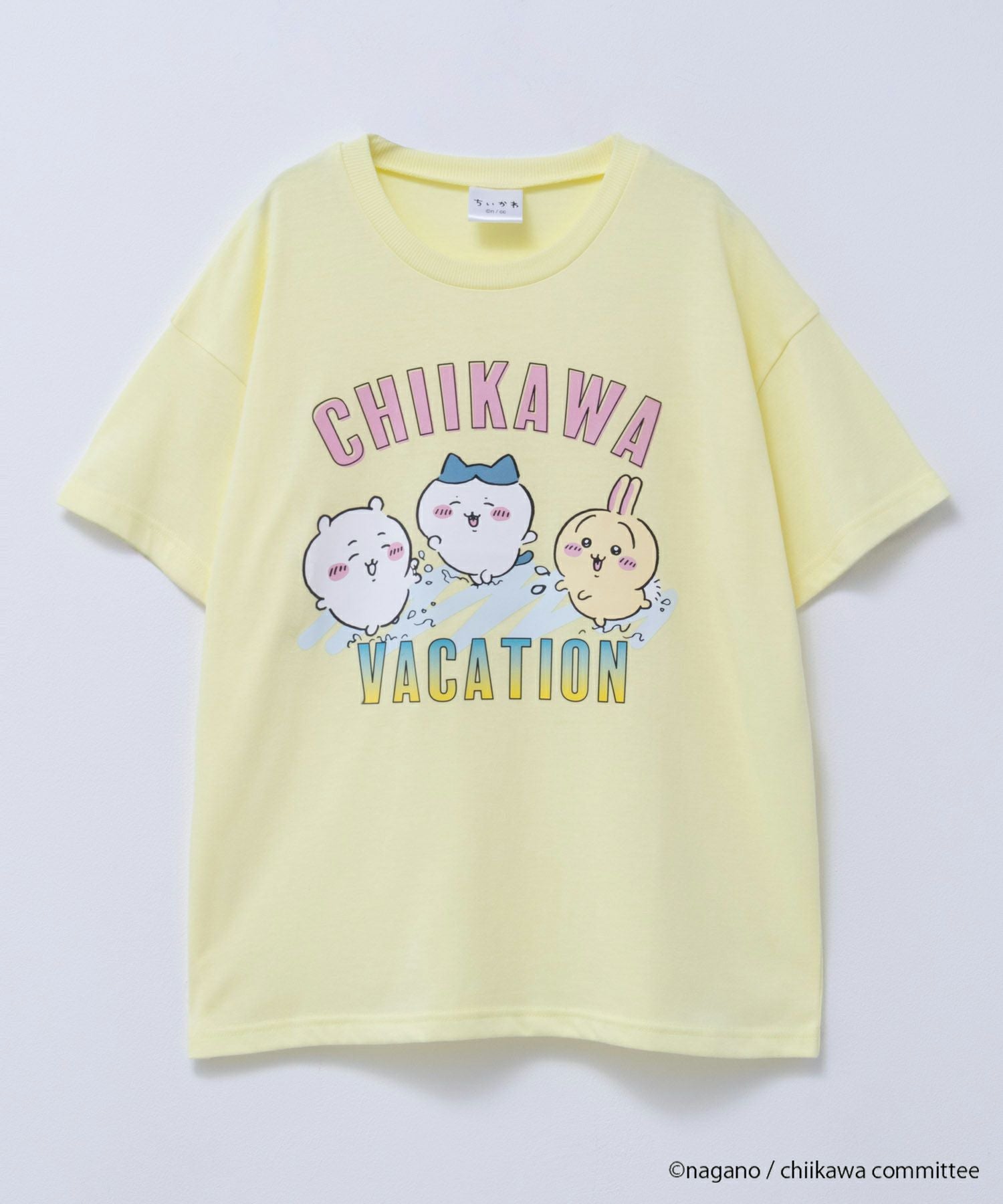 ちいかわ 半袖Tシャツ バケーション キッズ