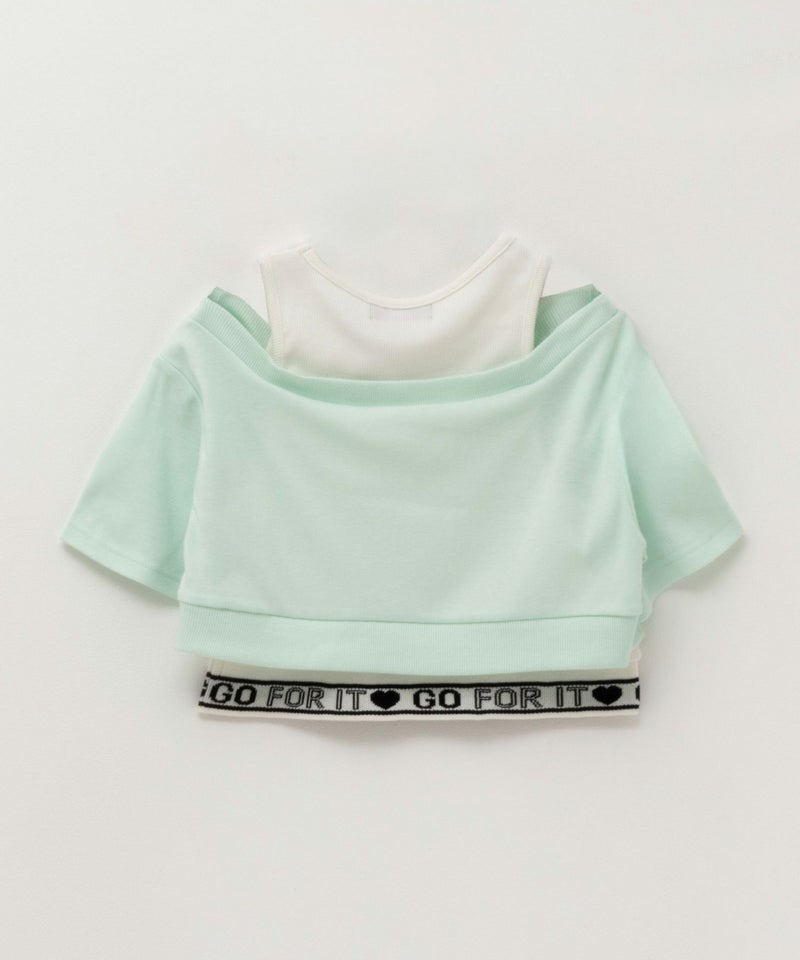 RICH MIX  フェイクアンサンブルTシャツ キッズ商品画像-4