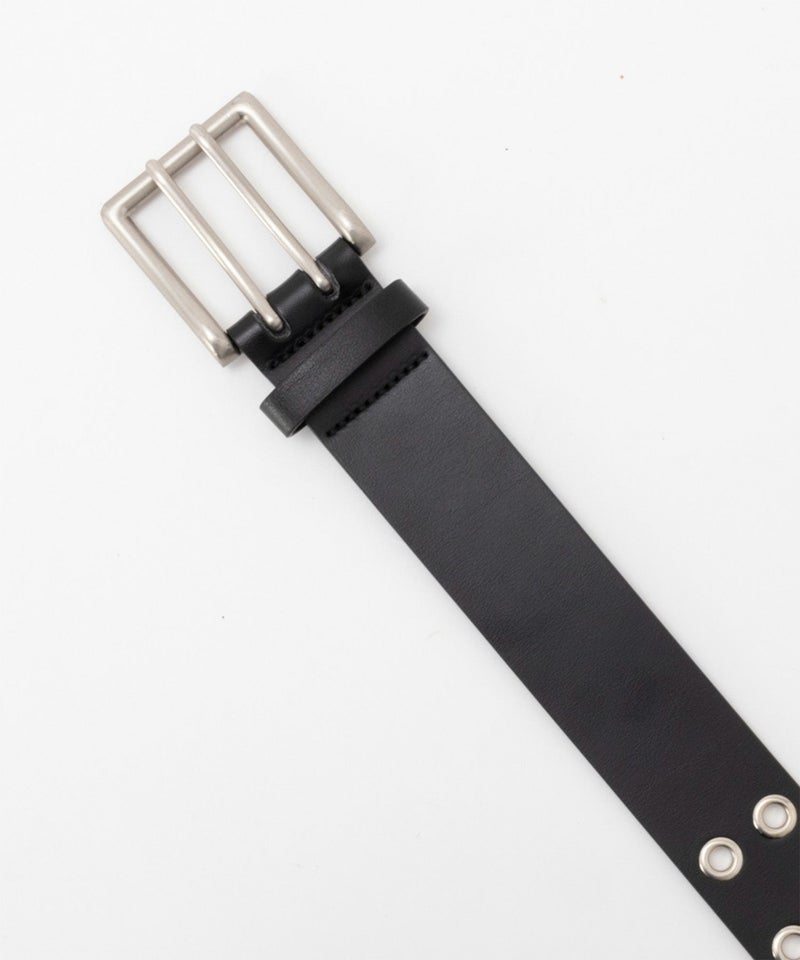 40mm 牛革グラデーション塗装Wハトメベルト メンズ商品画像-6