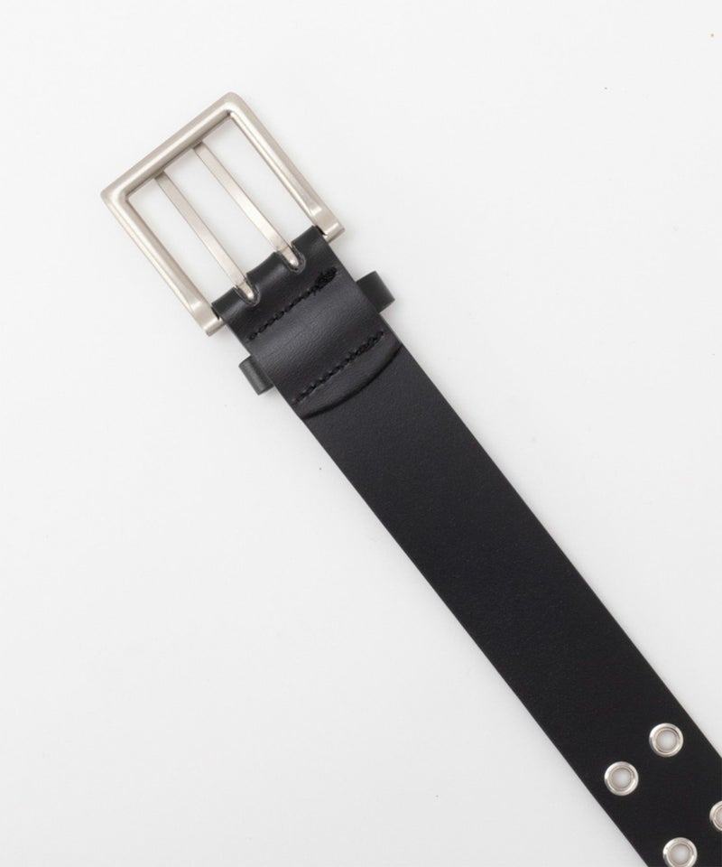 40mm 牛革グラデーション塗装Wハトメベルト メンズ商品画像-7