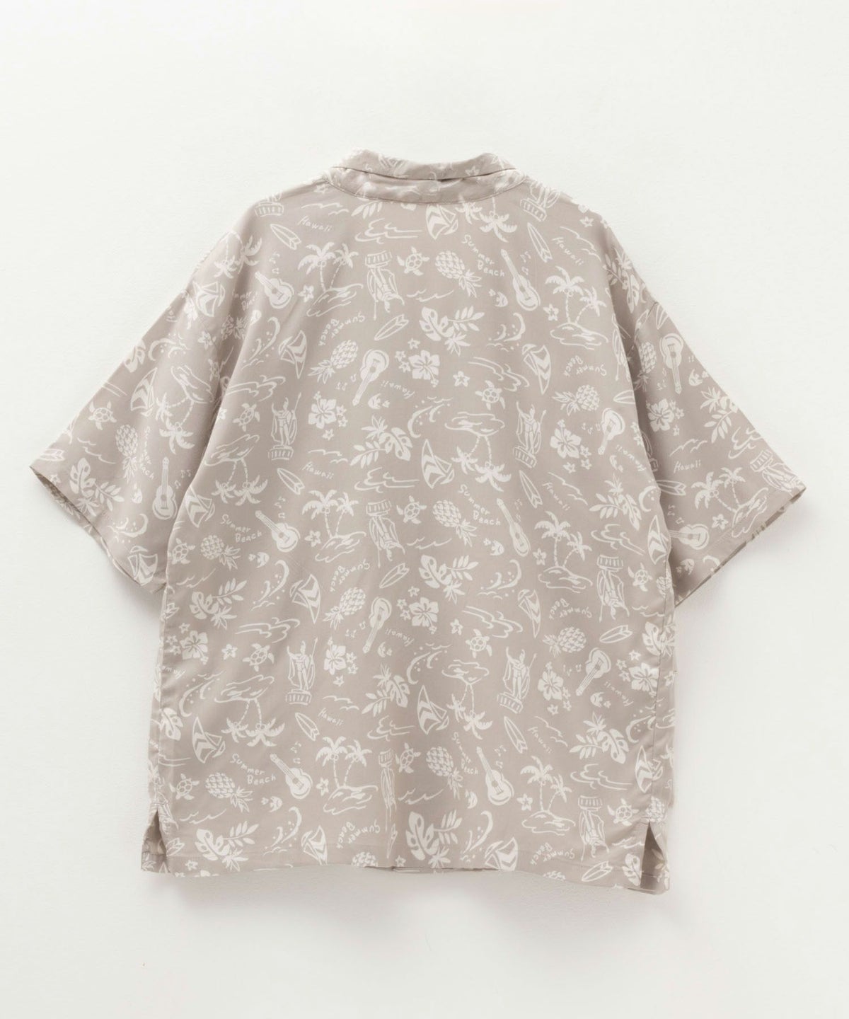 NAVY インドファブリック レーヨン開襟シャツ キッズ