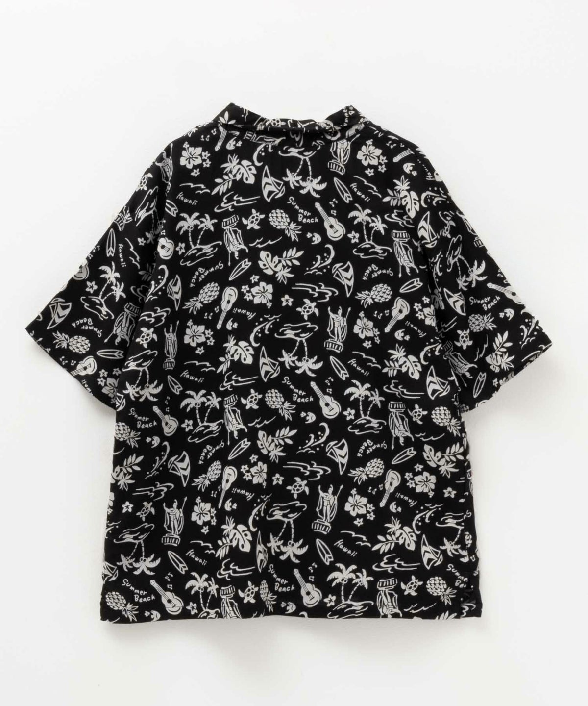 NAVY インドファブリック レーヨン開襟シャツ キッズ