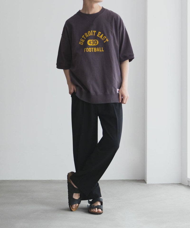 【オンラインストア限定】NUTMEG 天竺スウェットTシャツ メンズ メール便 対応商品商品画像-8