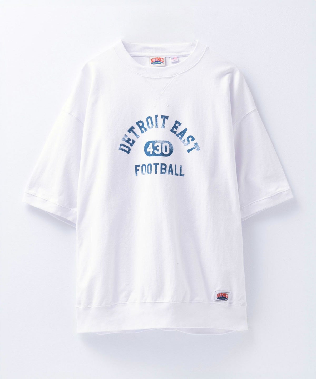 NUTMEG 天竺スウェットTシャツ メンズ ネコポス 対応商品