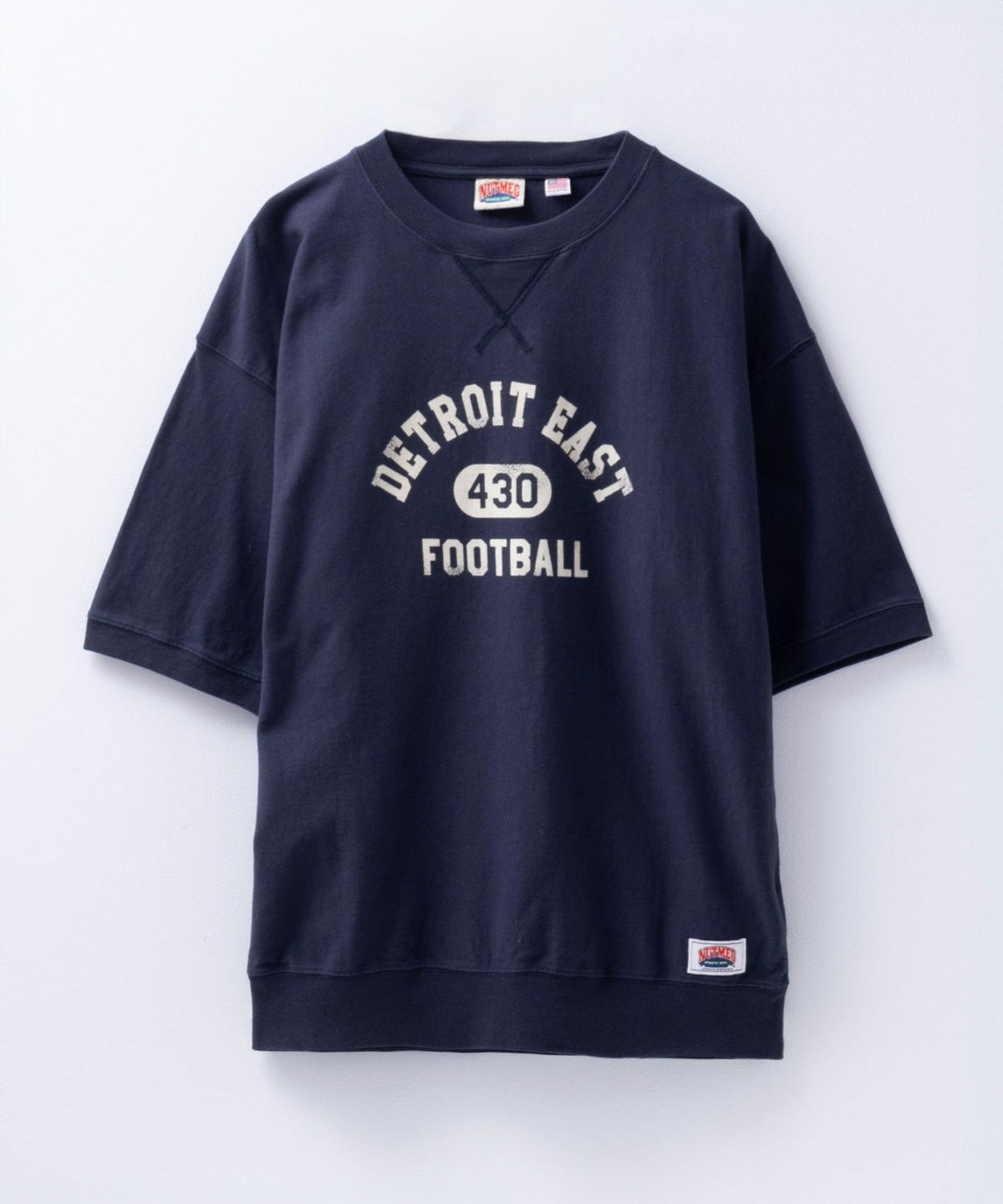 NUTMEG 天竺スウェットTシャツ メンズ ネコポス 対応商品NUTMEG 天竺スウェットTシャツ メンズ ネコポス 対応商品