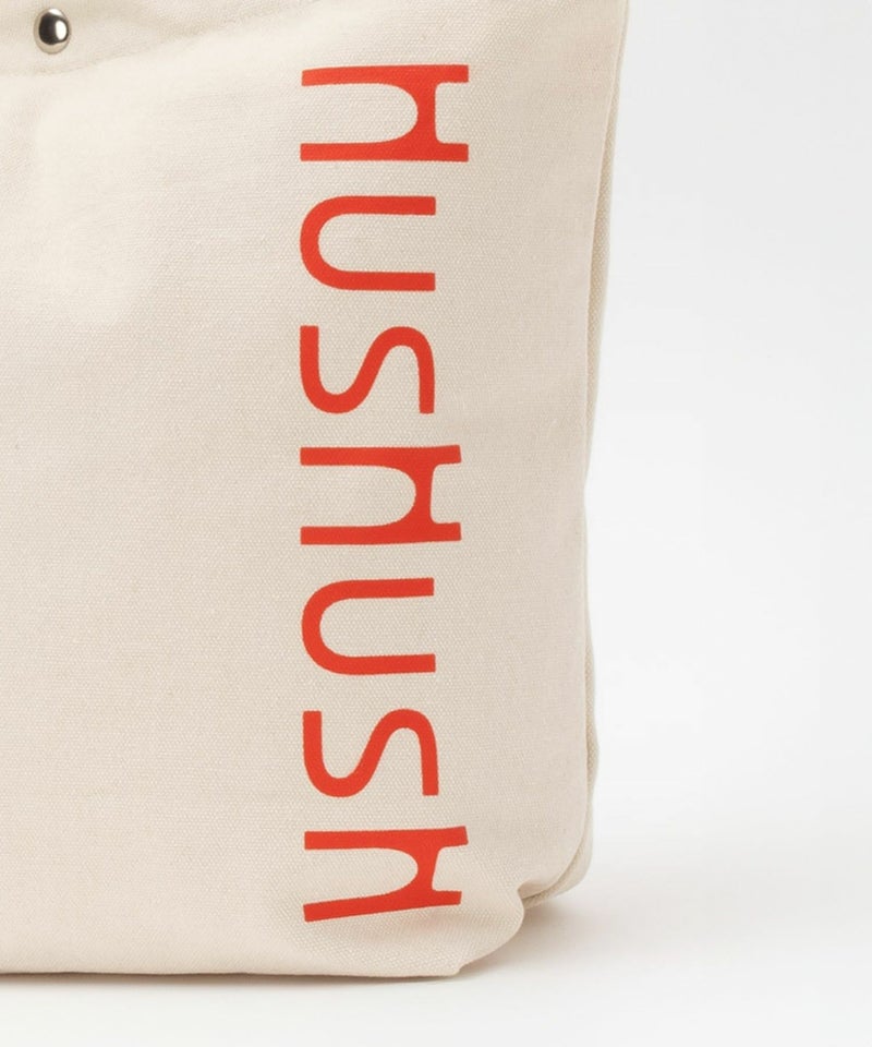 HusHusH  ロゴ入りトートバッグ商品画像-13