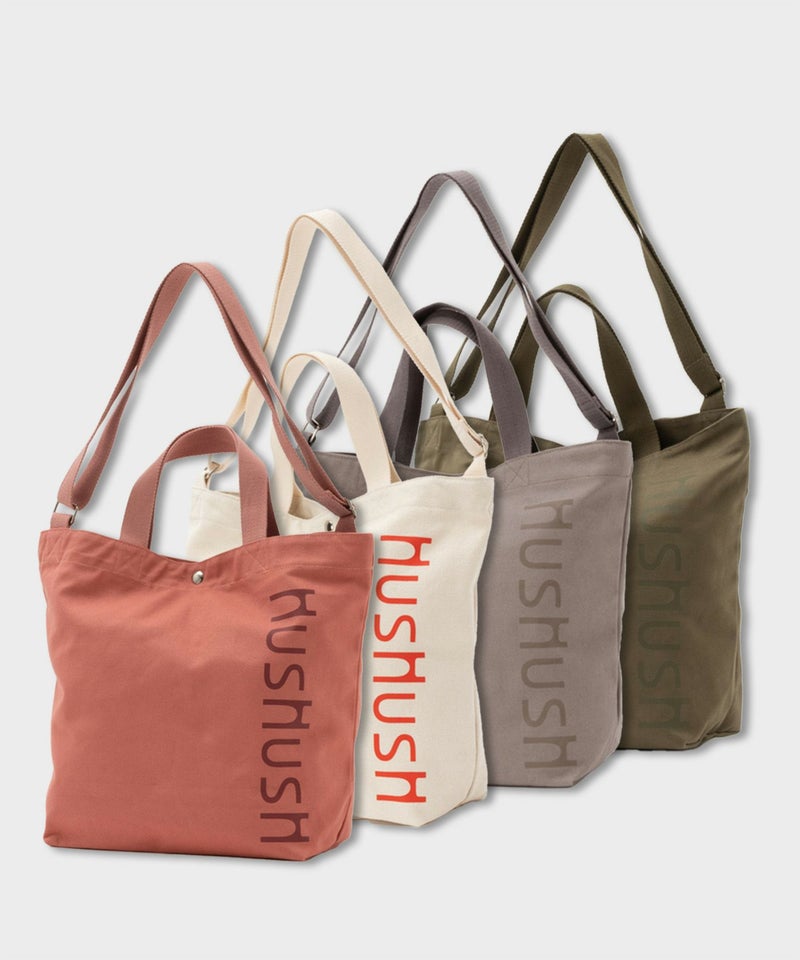 HusHusH ロゴ入りトートバッグ商品画像-17