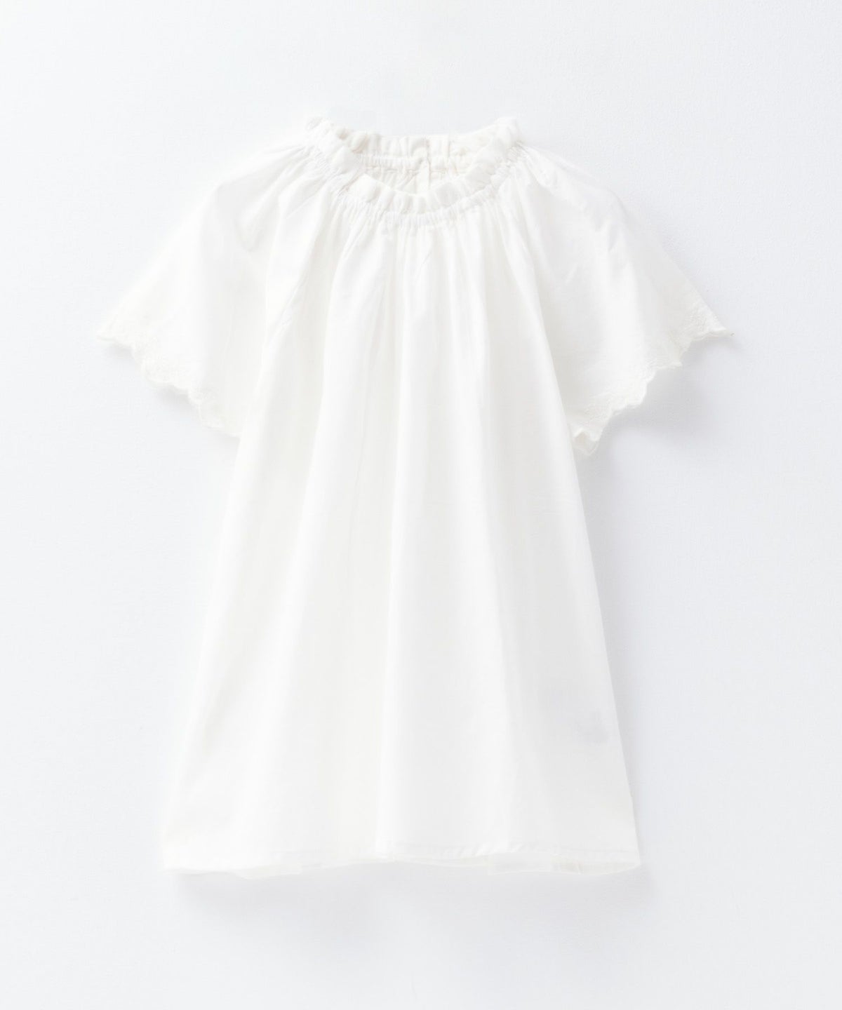 NAVY インドファブリック ギャザーブラウス キッズ