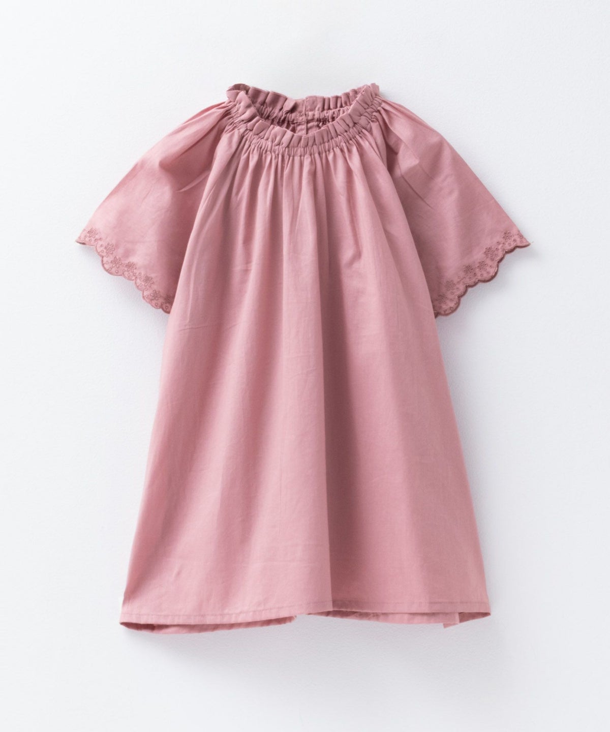 NAVY インドファブリック ギャザーブラウス キッズ