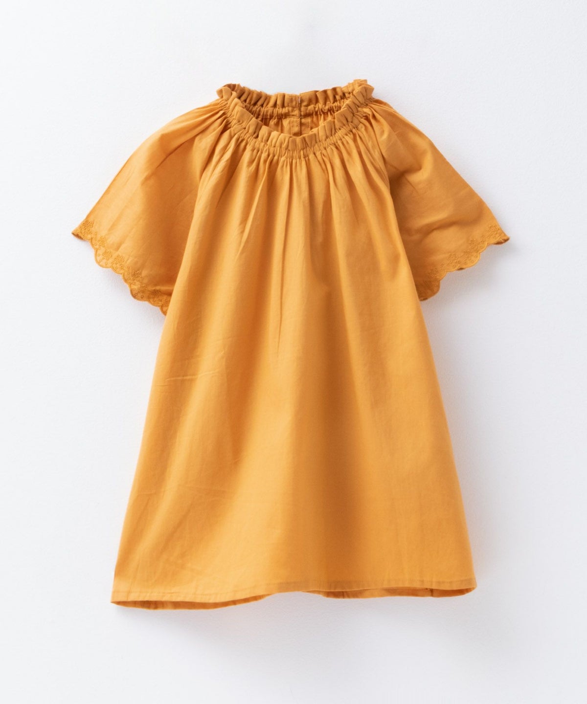 NAVY インドファブリック ギャザーブラウス キッズ