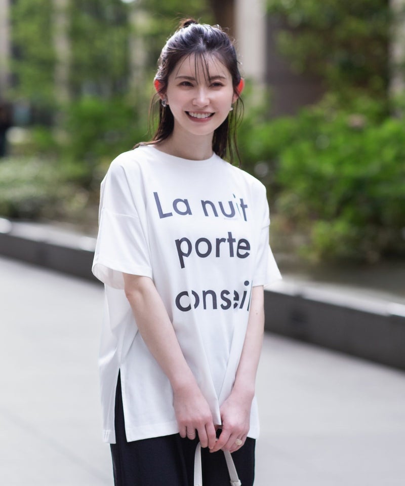 HusHusH ビッグロゴTシャツ レディース メール便 対応商品商品画像-1