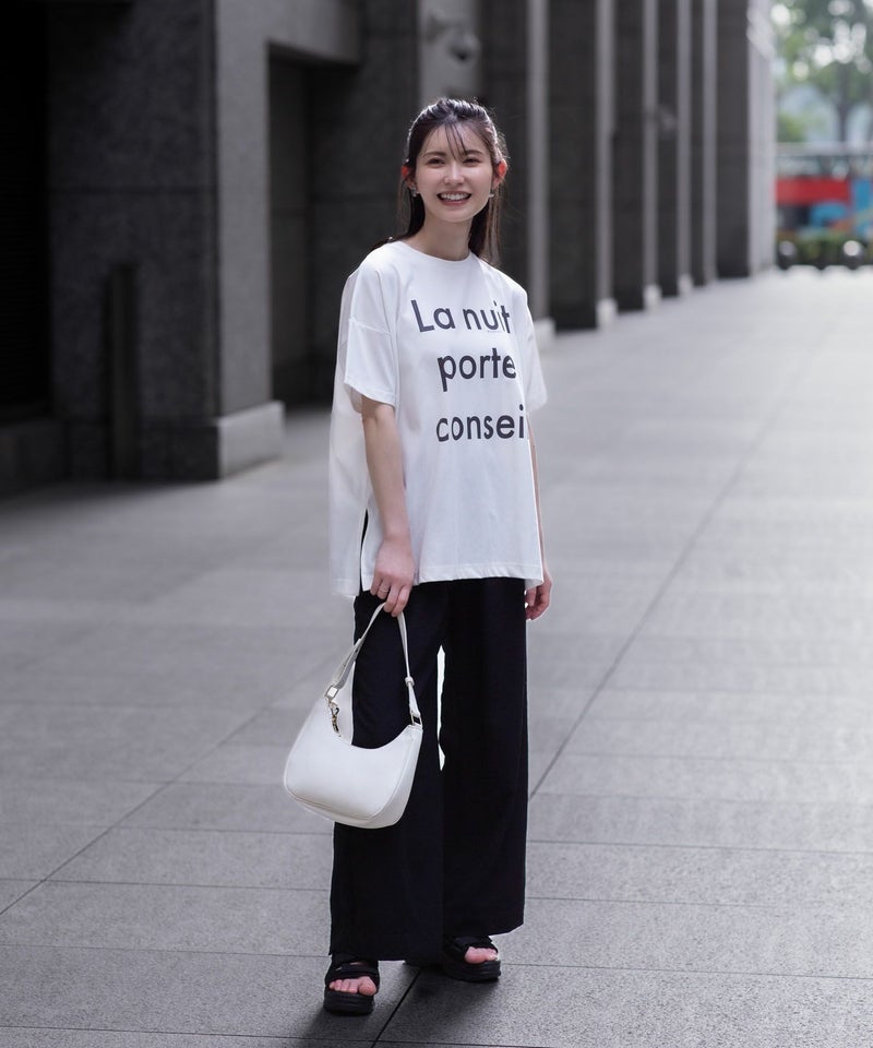 HusHusH  ビッグロゴTシャツ レディース メール便 対応商品商品画像-5