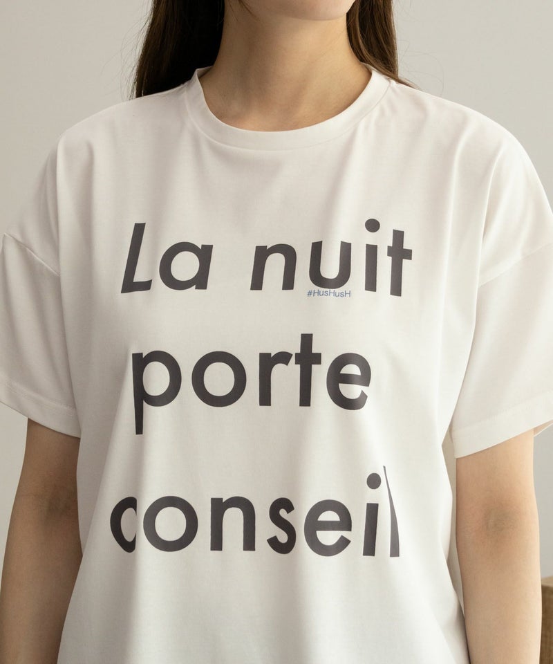 HusHusH  ビッグロゴTシャツ レディース メール便 対応商品商品画像-10