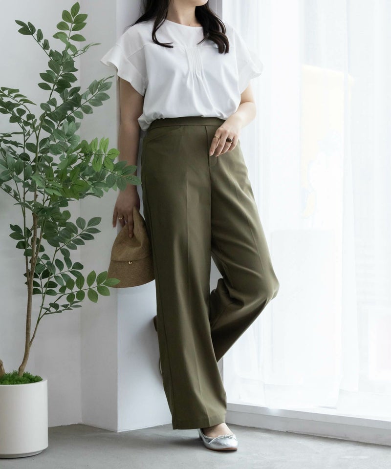 HusHusH  らく美パン ストレートパンツ レディース商品画像-6